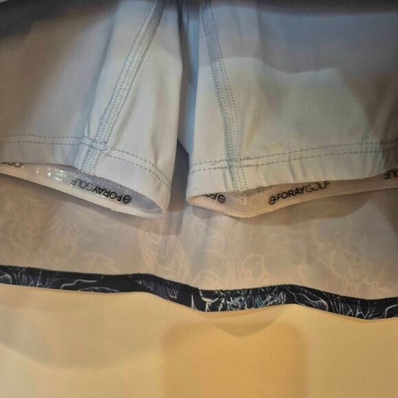 Foray Golf Women's Navy & Multicolor Floral Poly/Spandex Skirt Skort NEW - Picture 6 of 9